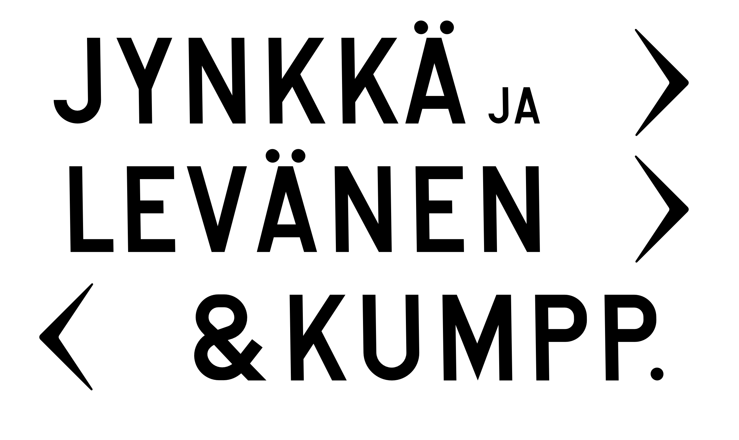 Jynkkä ja Levänen & kumpp. -logo